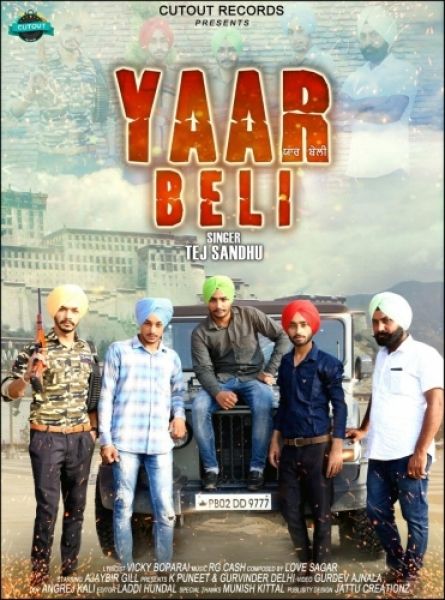 Yaar Beli Tej Sandhu mp3 song download, Yaar Beli Tej Sandhu full album