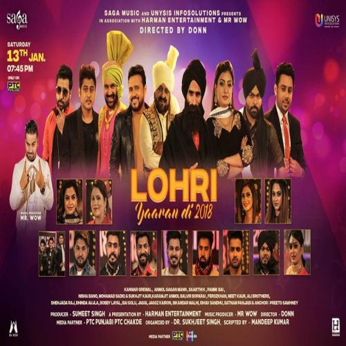 Hangover Bobby Layal mp3 song download, Lohri Yaaran Di 2018 Bobby Layal full album