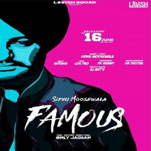 Famous Sidhu Moose Wala mp3 song download, Famous Sidhu Moose Wala full album